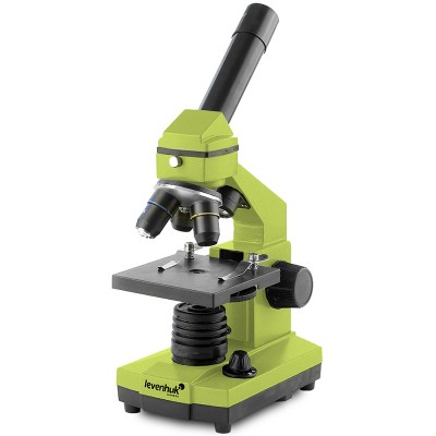 Микроскоп Levenhuk 2L PLUS (Лайм)
